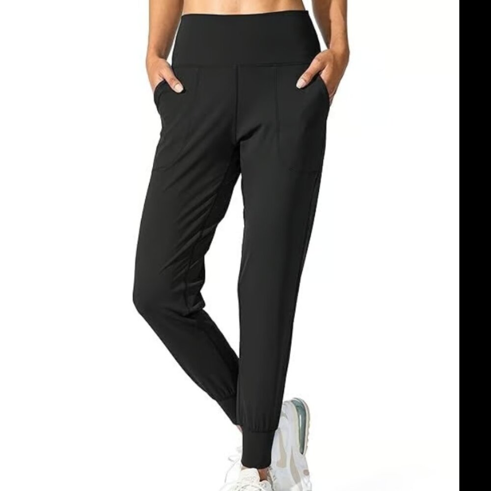 Yogalicious Lux Namaste Flow Joggers Side Pockets Super Soft XS
